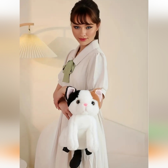 Furry Cat Backpack - Picture 5 of 10